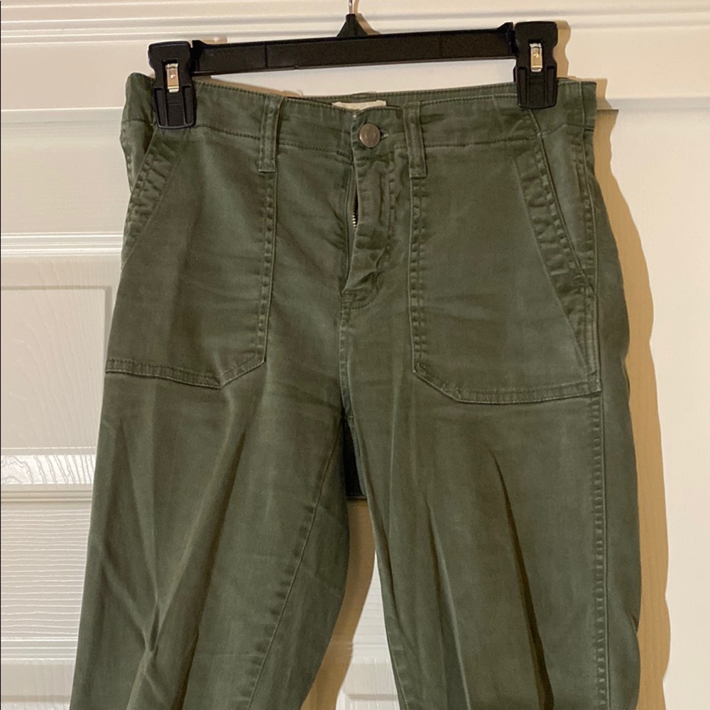 J. Crew Dark Green Trousers